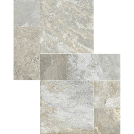 Modula Cambridge Bone πλακάκι πορσελανάτο 100×100 σε ματ rustic υφή